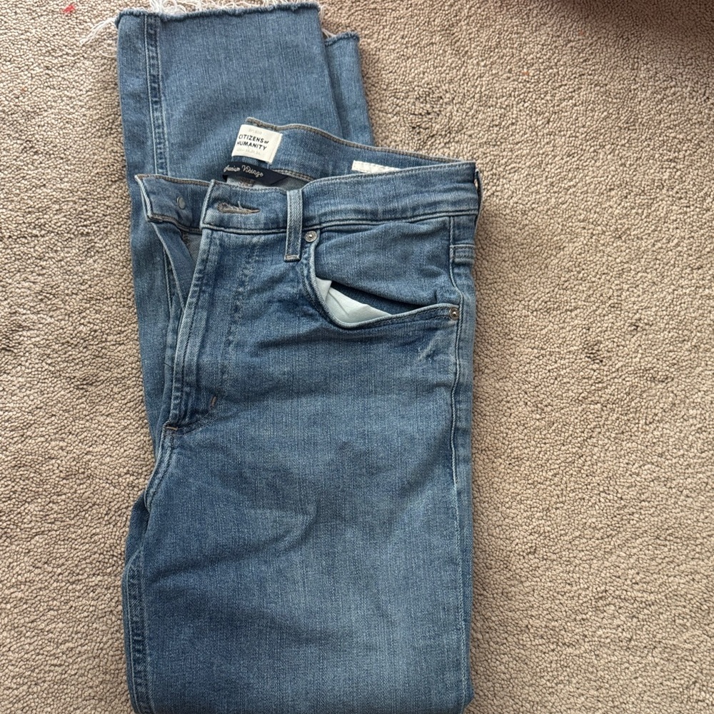 Citizens Of Humanity Light Blue Denim Jeans